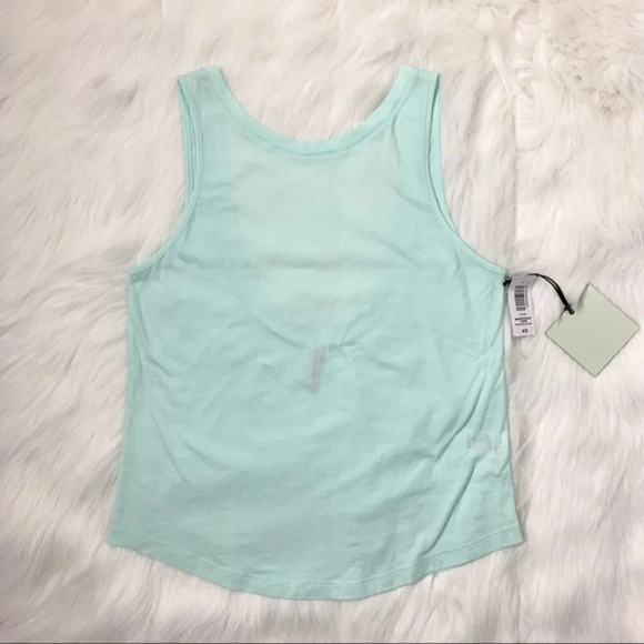 Aritzia Sunday Best Make Peace Tank Top Light green blue Size Sleeveless XS - Picture 5 of 14